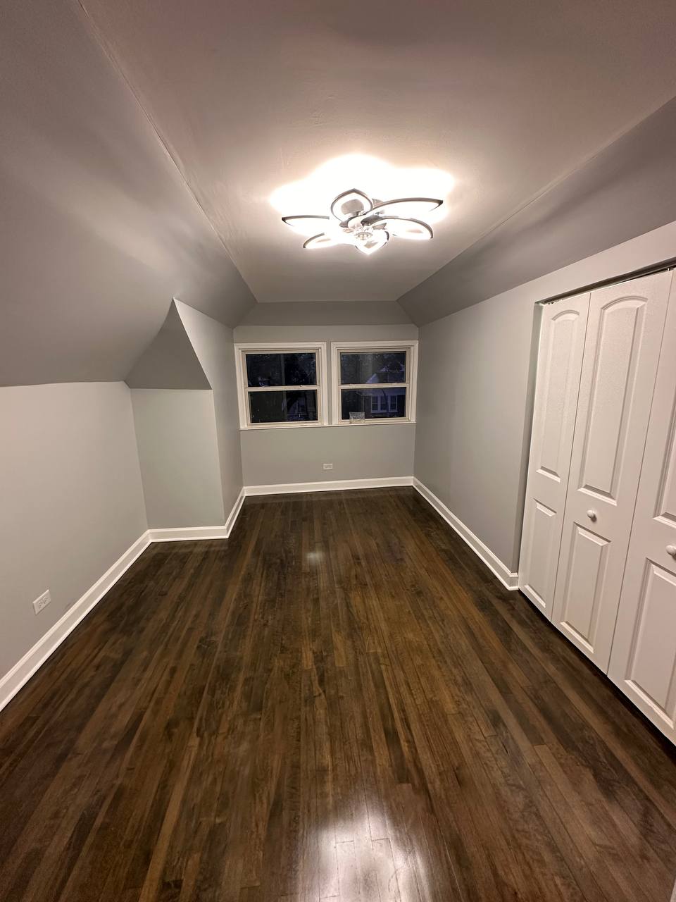Bedroom with Vaulted Ceiling