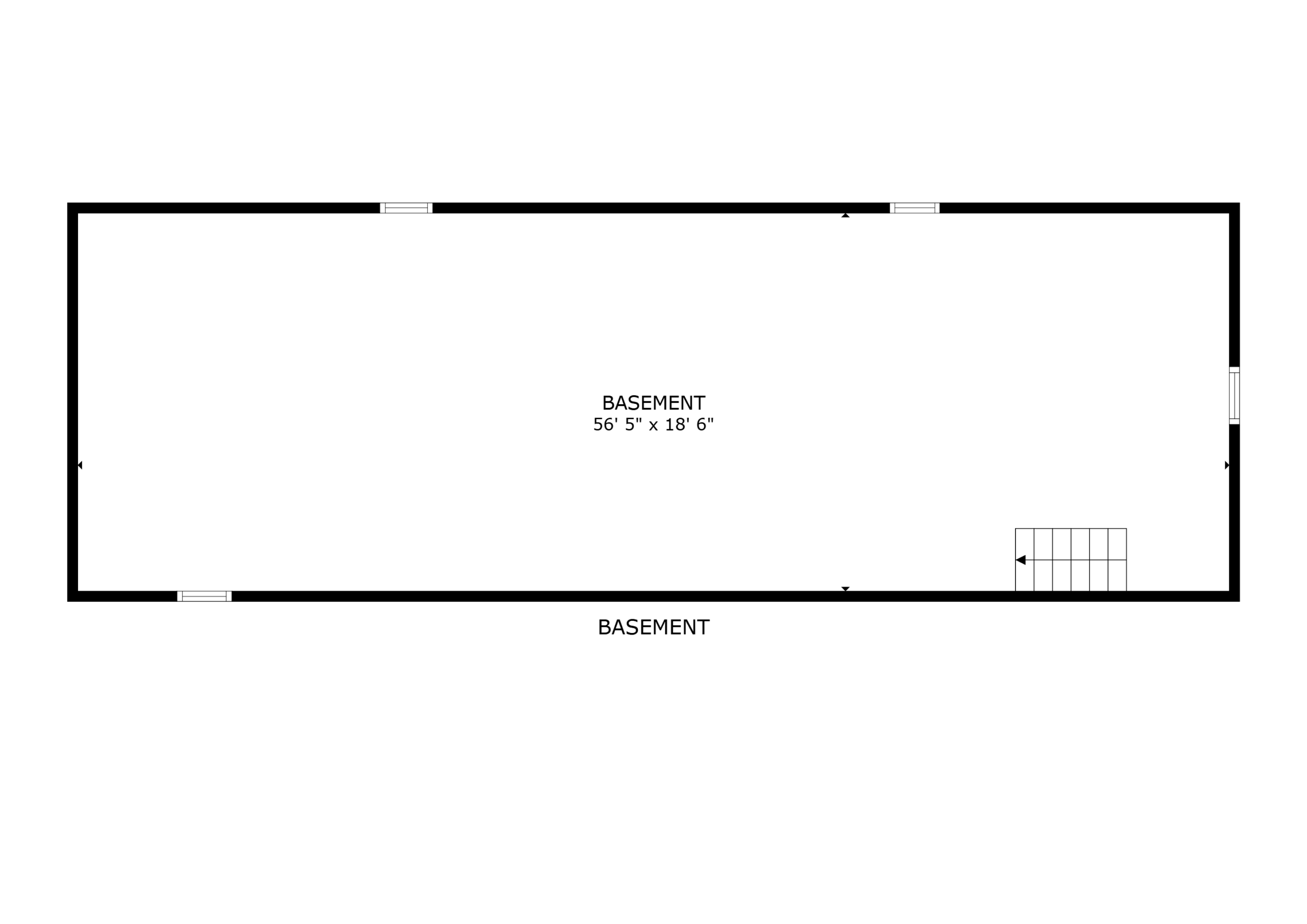12442 S Wood St Basement Floor Plan